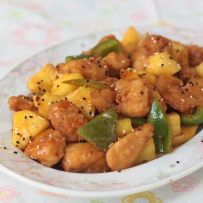15-minute sweet chili pineapple chicken