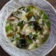 Chicken and wakame egg drop soup