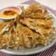 Enoki mushroom tempura