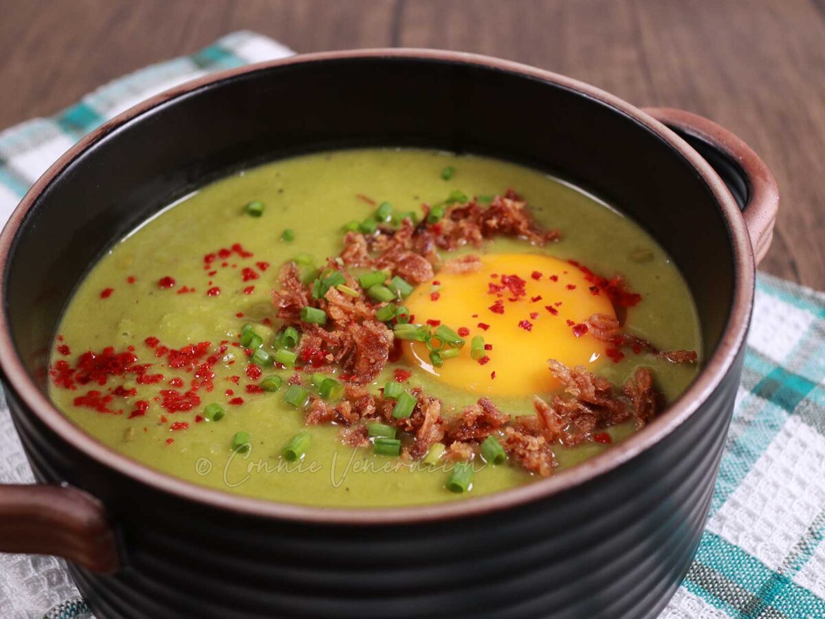Sweet peas soup