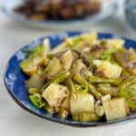 Potatoes and green beans salad
