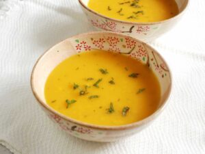 Squash (not pumpkin) soup