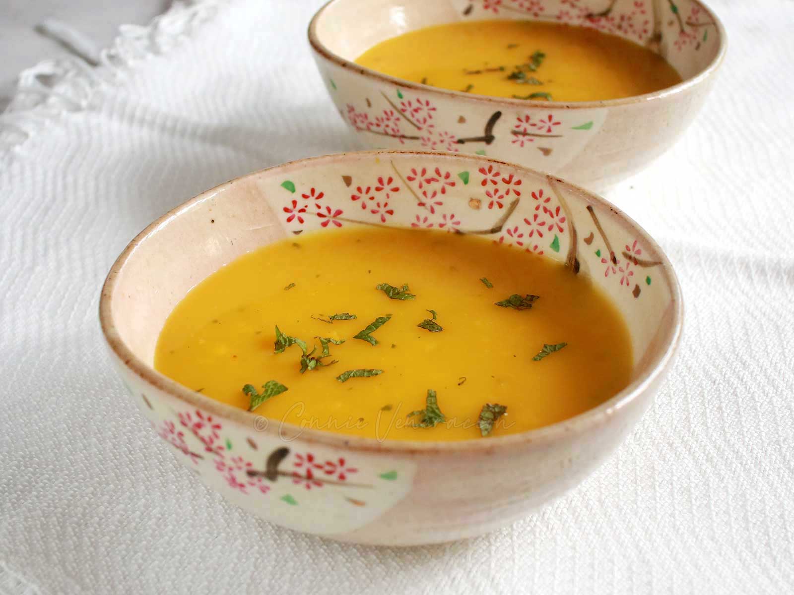 Squash (not pumpkin) soup