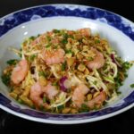 Sweet and tart with umami lingering in the background, Thai green mango salad, or yum ma muang, relies heavily on the freshest ingredients.