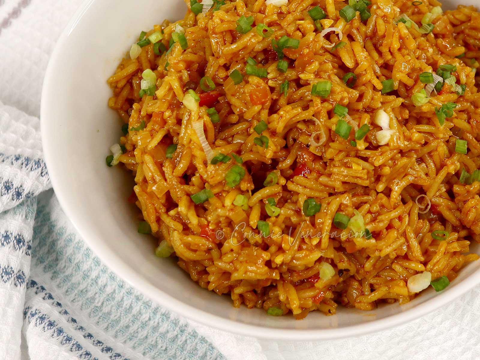 Mexican red rice (arroz rojo)