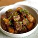 Beef stew with miso and ginger
