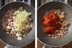 Sausage meat ragu