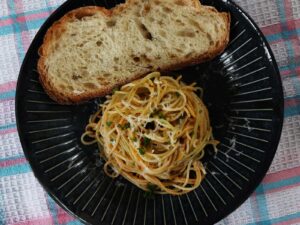 Spaghettini aglio e olio