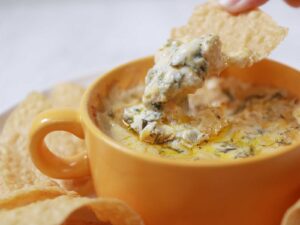 Spinach and artichoke dip