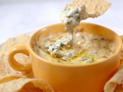 Spinach and artichoke dip