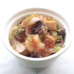 Sweet chili mushrooms and tofu