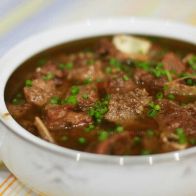 Chinese five-spice beef stew