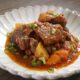 Spicy beef kaldereta