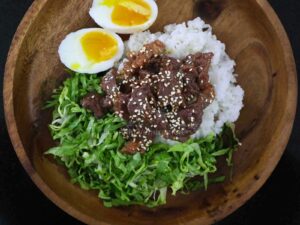 Beef shigureni