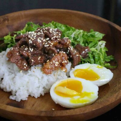 Beef shigureni