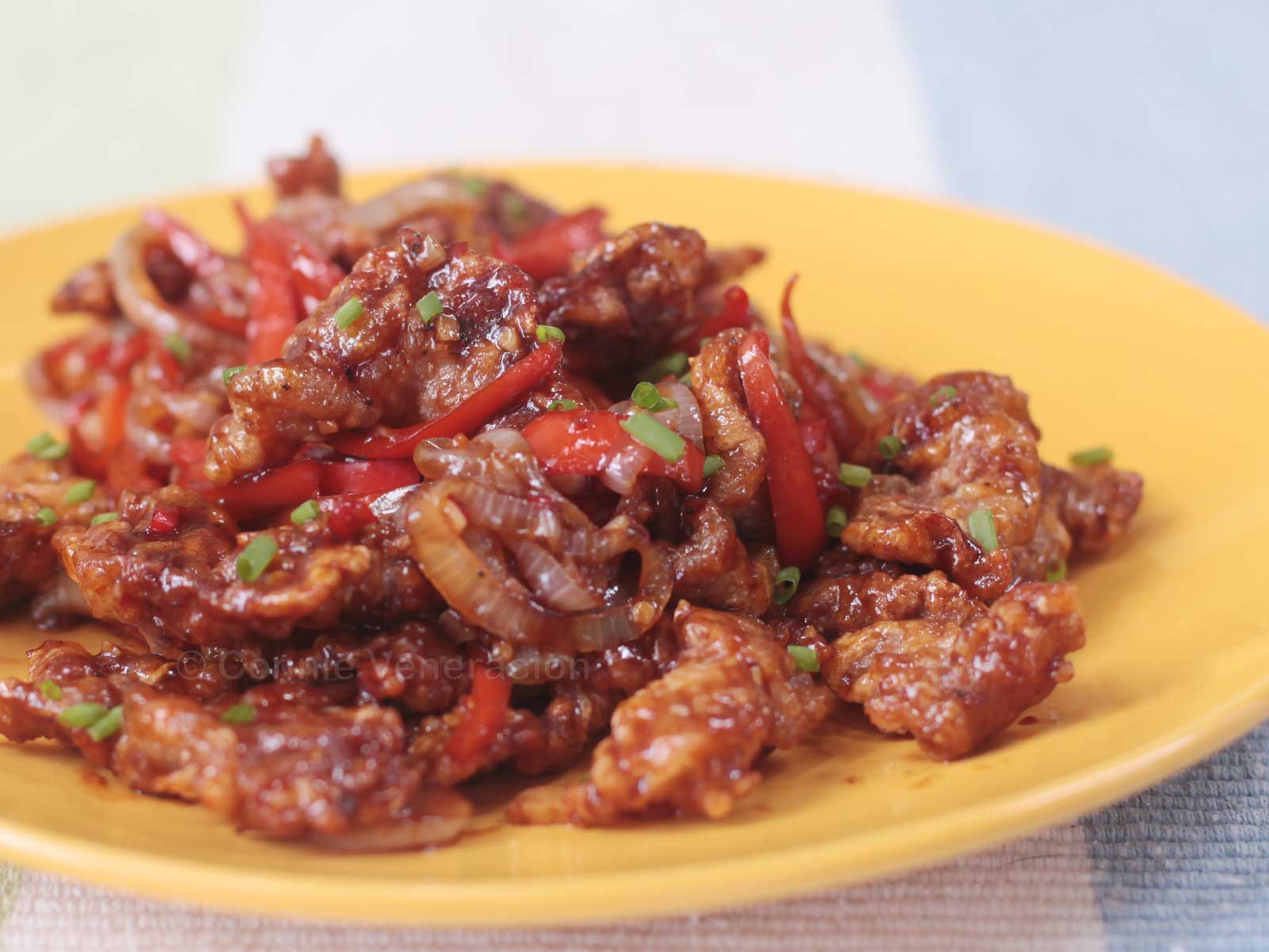 Beijing beef a la Panda Express