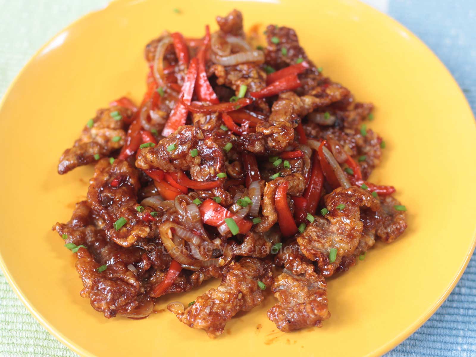 Beijing beef a la Panda Express