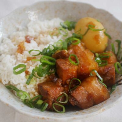 Vietnamese caramelized pork and eggs
