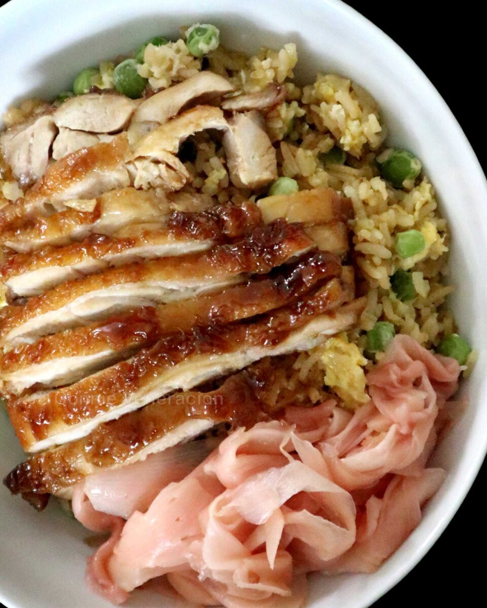 Chicken teriyaki rice bowl