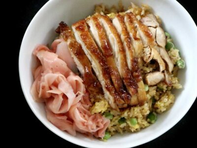 Chicken teriyaki rice bowl