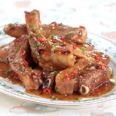 Honey mustard baby back ribs