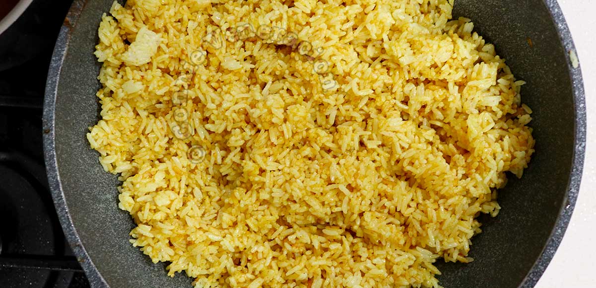 Filipino Java rice