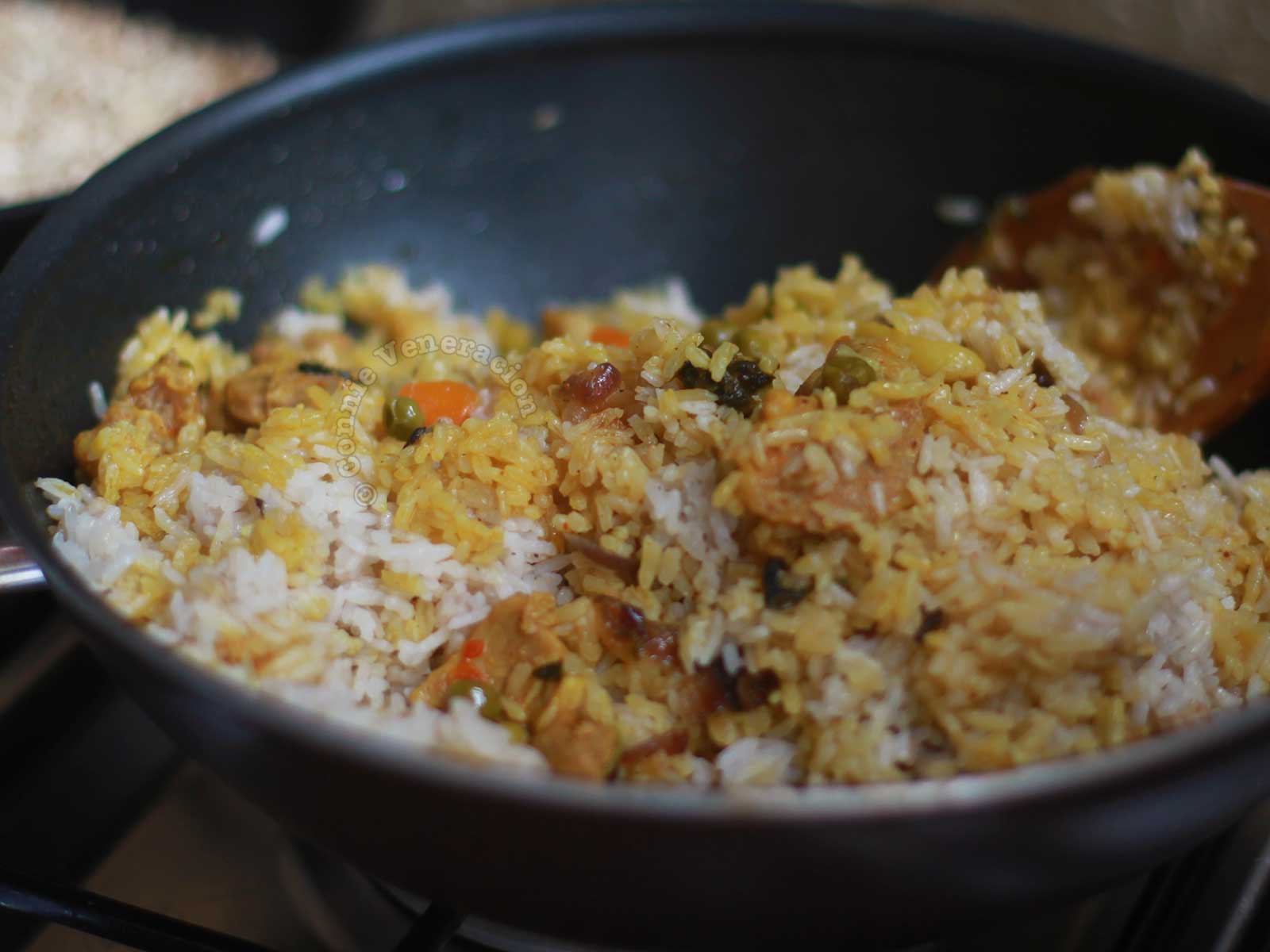 Biryani-inspired lamb and rice casserole