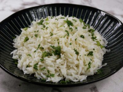White rice, Mexican-style (arroz blanco)