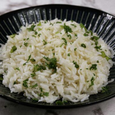 White rice, Mexican-style (arroz blanco)