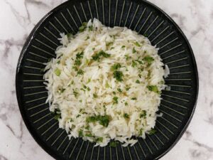 White rice, Mexican-style (arroz blanco)