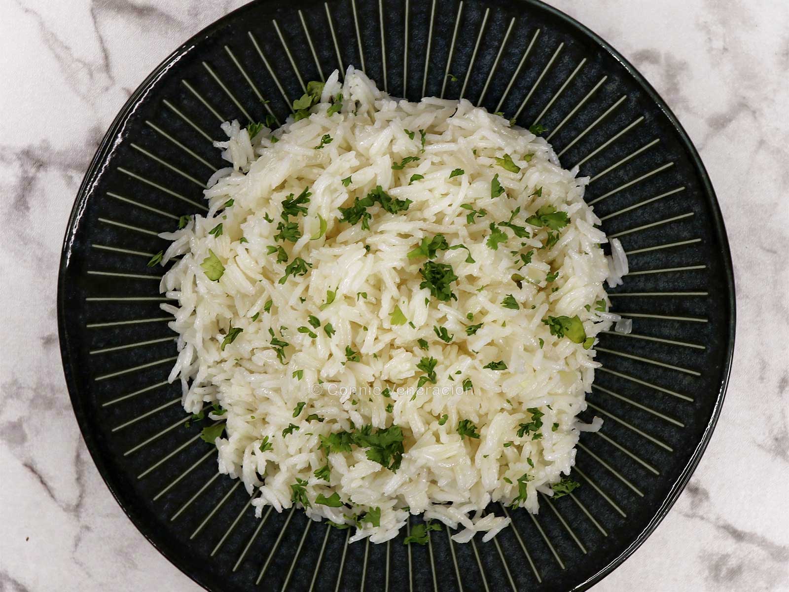 White rice, Mexican-style (arroz blanco)
