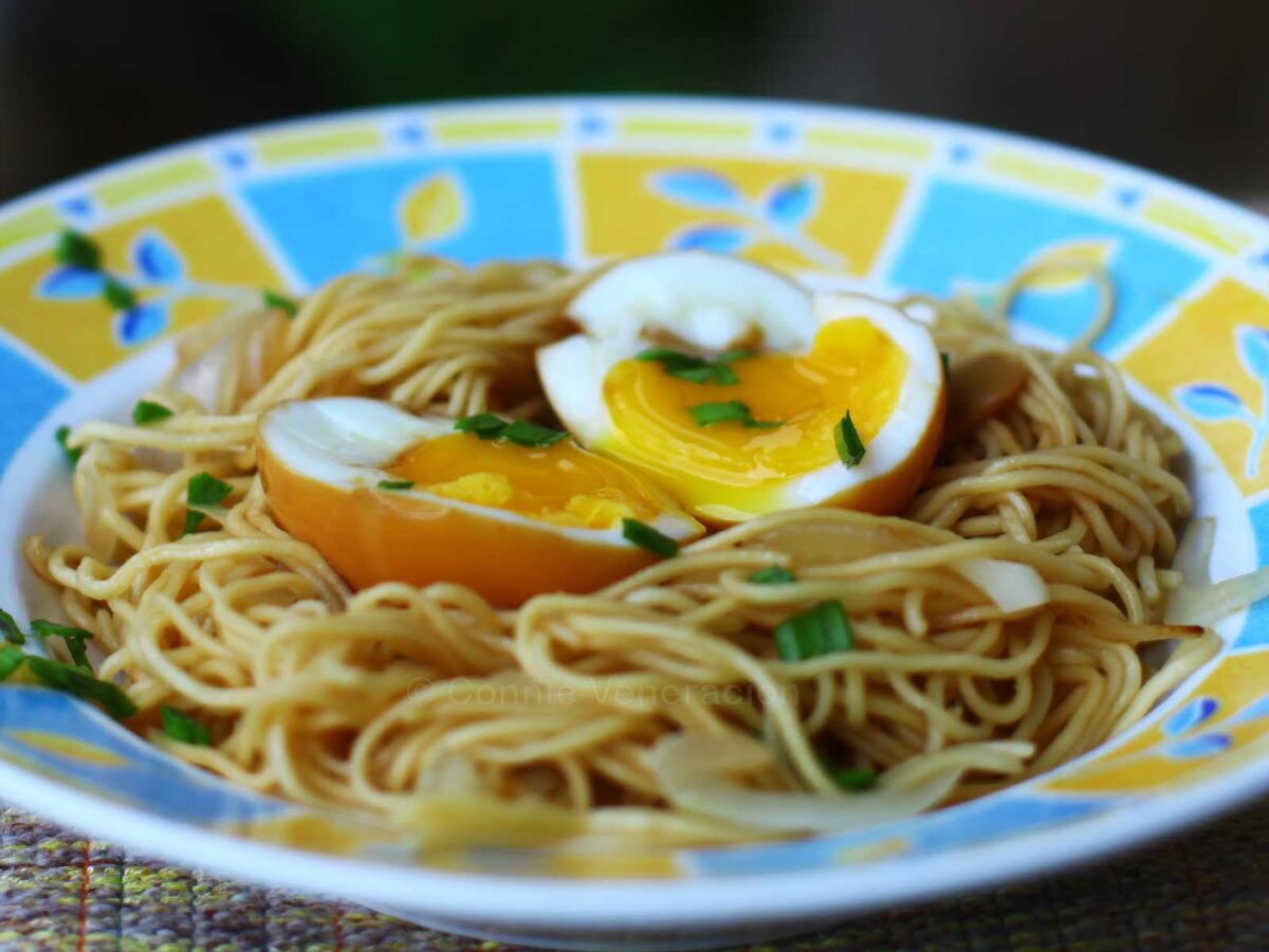 Soy sauce eggs (shoyu tamago)