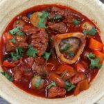 Beef shank and bone marrow stew