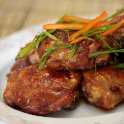 Honey ginger lime chicken