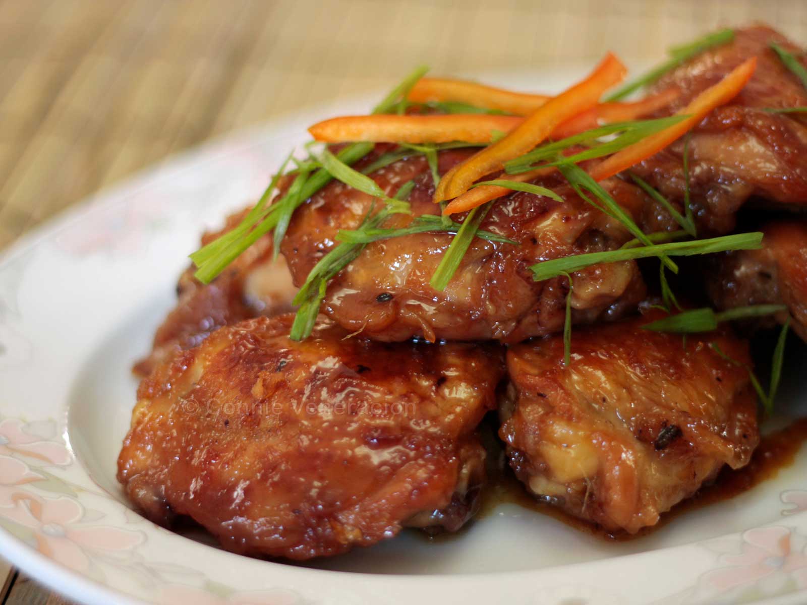 Honey ginger lime chicken