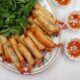 Vietnamese shrimp spring rolls