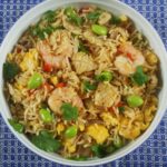 Shrimp and squid fried rice