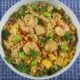 Shrimp and squid fried rice
