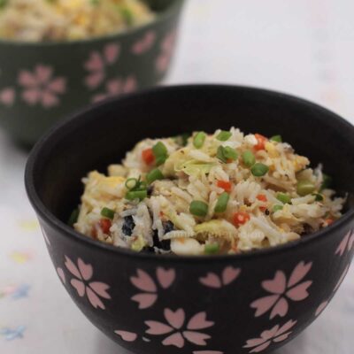 Tinapang bangus (smoked milkfish) fried rice