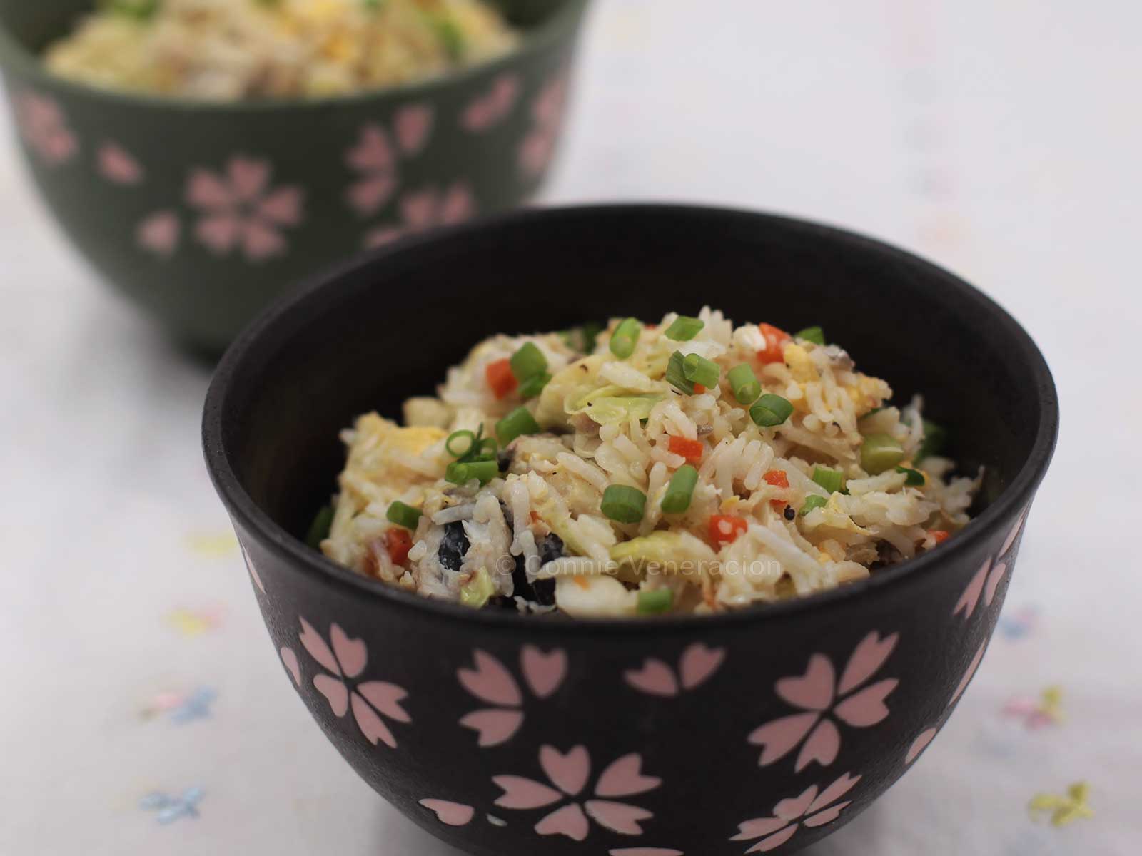 Tinapang bangus (smoked milkfish) fried rice