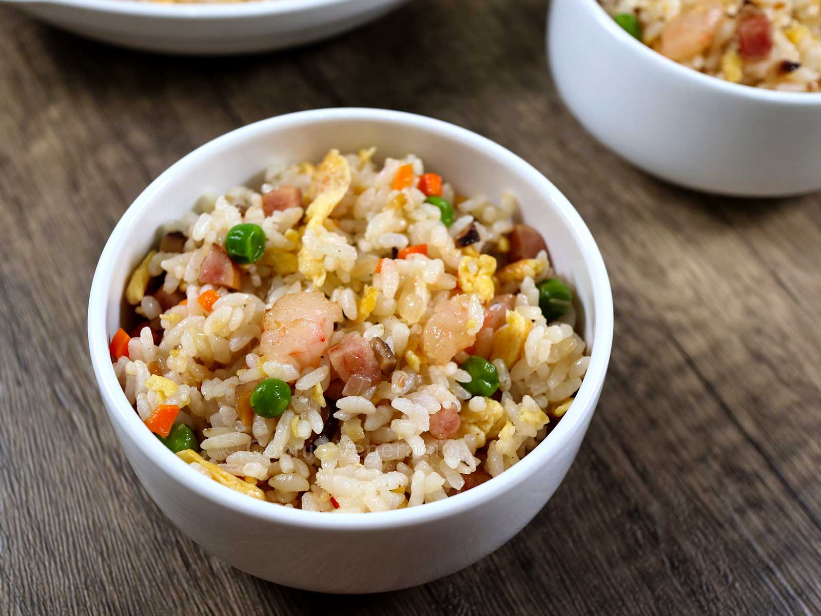 Yangzhou (yang chow) fried rice