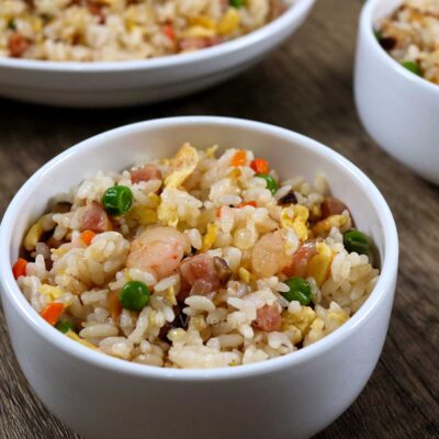 Yangzhou (yang chow) fried rice
