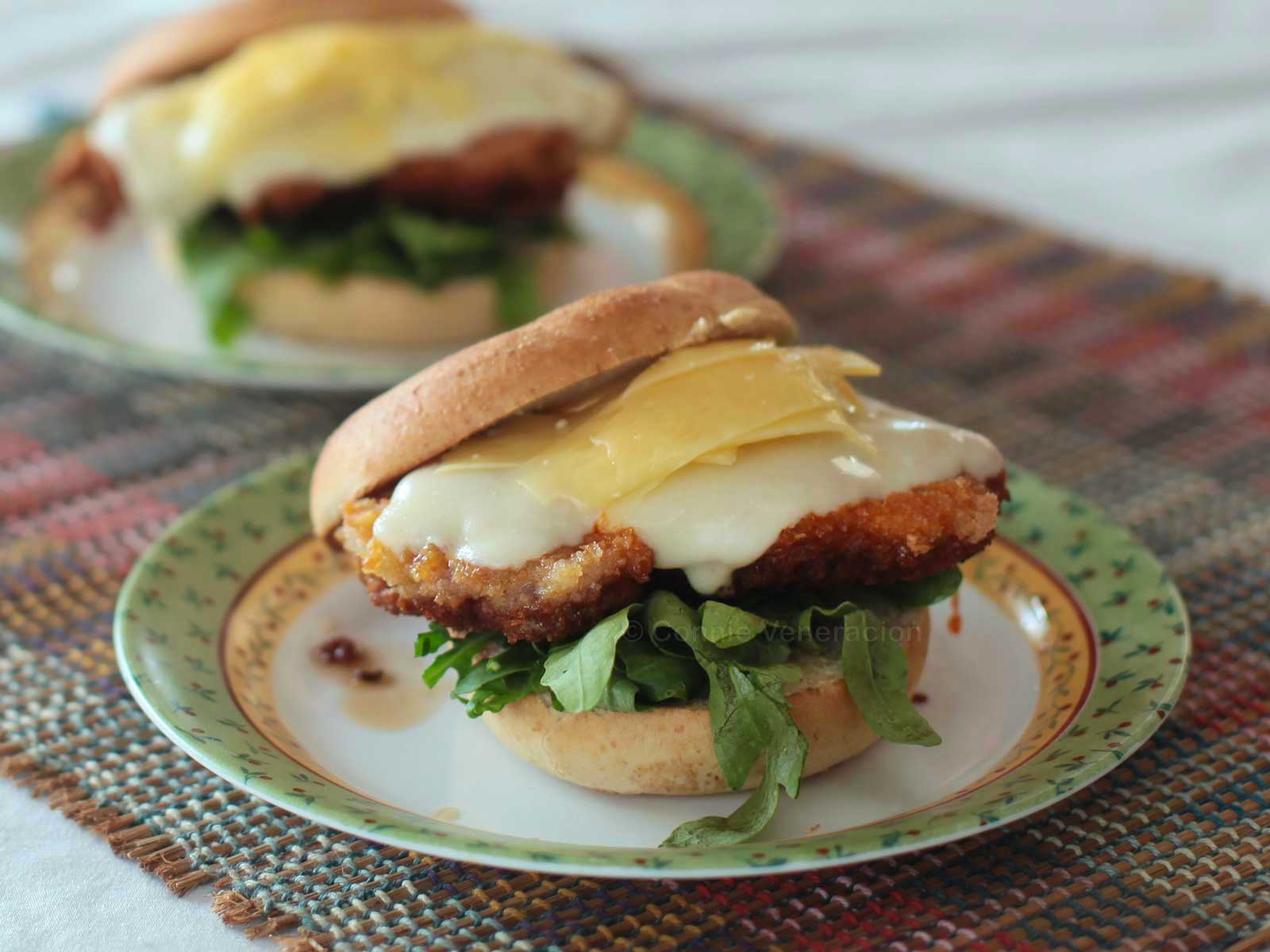 Fried chicken (katsu) sandwich