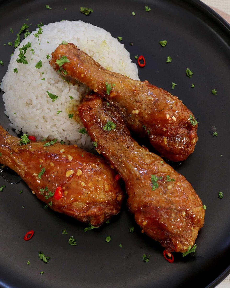 Chili honey mustard fried chicken