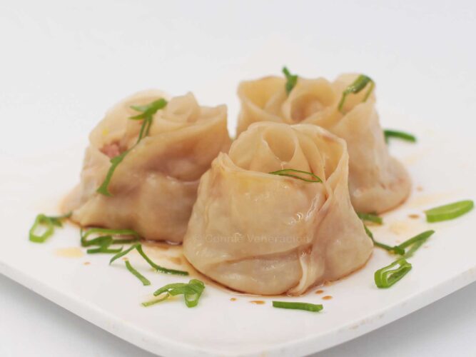 Rose dumplings