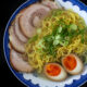 Ramen with chashu and soy sauce egg