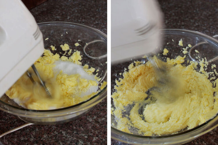 Creaming butter and sugar