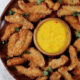 No-cook Thai-style mango chili sauce with fried chicken