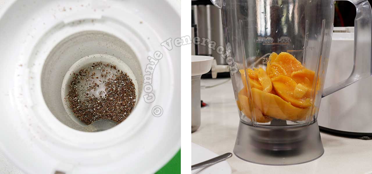 Grinding spices