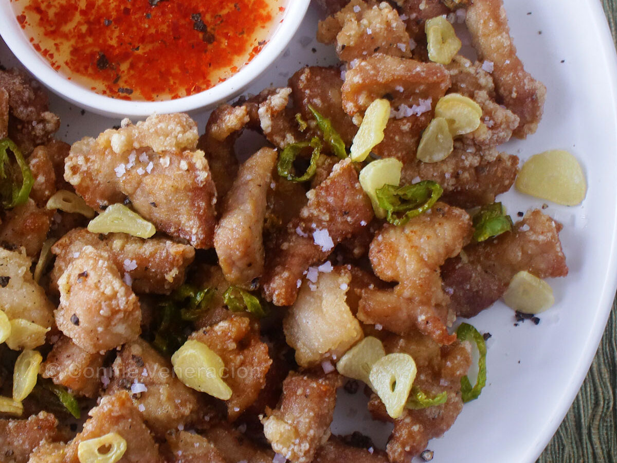 Salt and pepper pork